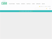 Tablet Screenshot of knowingcuba.com